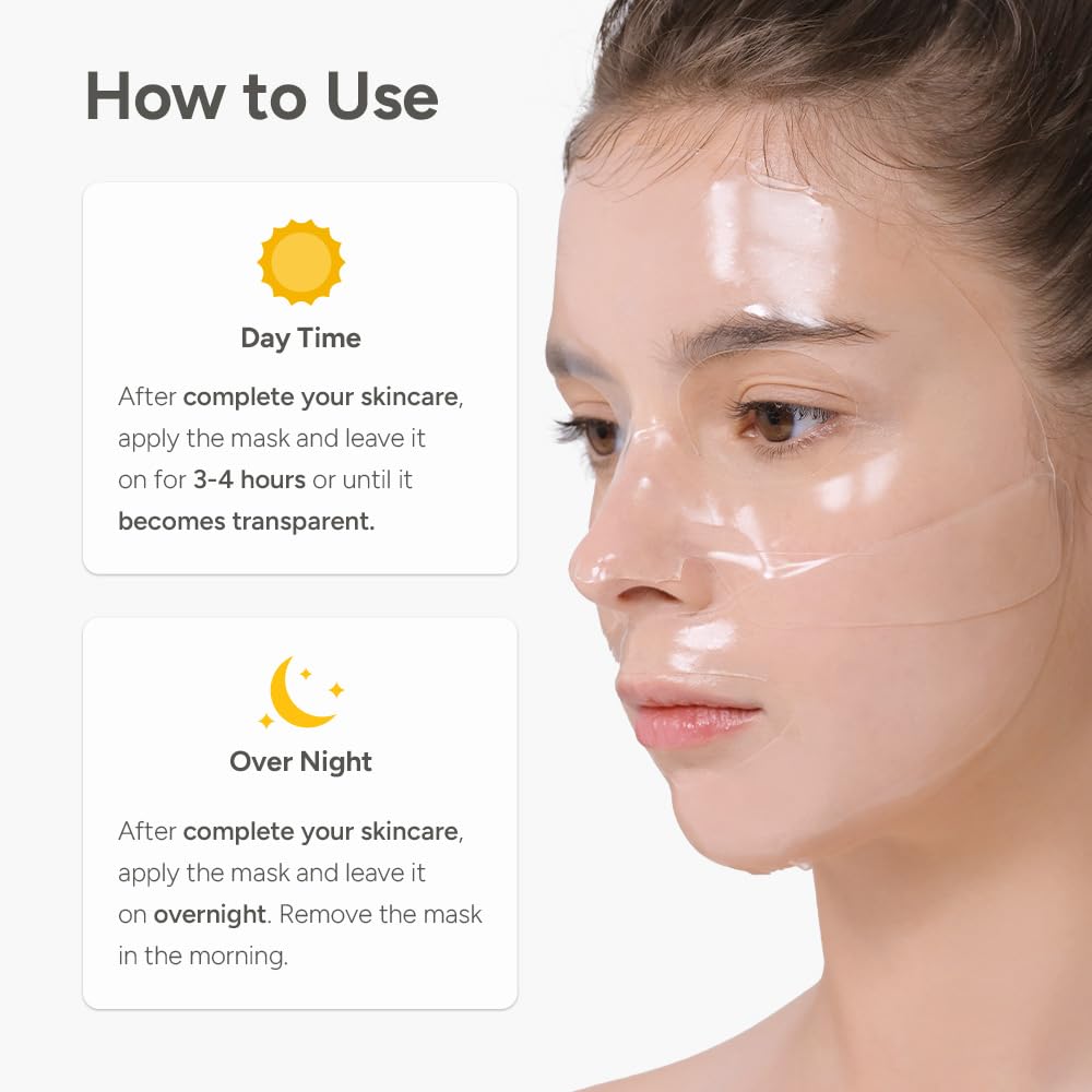 SUNGBOON EDITOR Deep Collagen Overnight Mask Hydrating Mask for Glass Skin, Wrinkle Care, Firming & Pore Refining 2,160,000PPB Collagen + 9 Peptides Korean Skincare, 4ea, Gifts for Women
