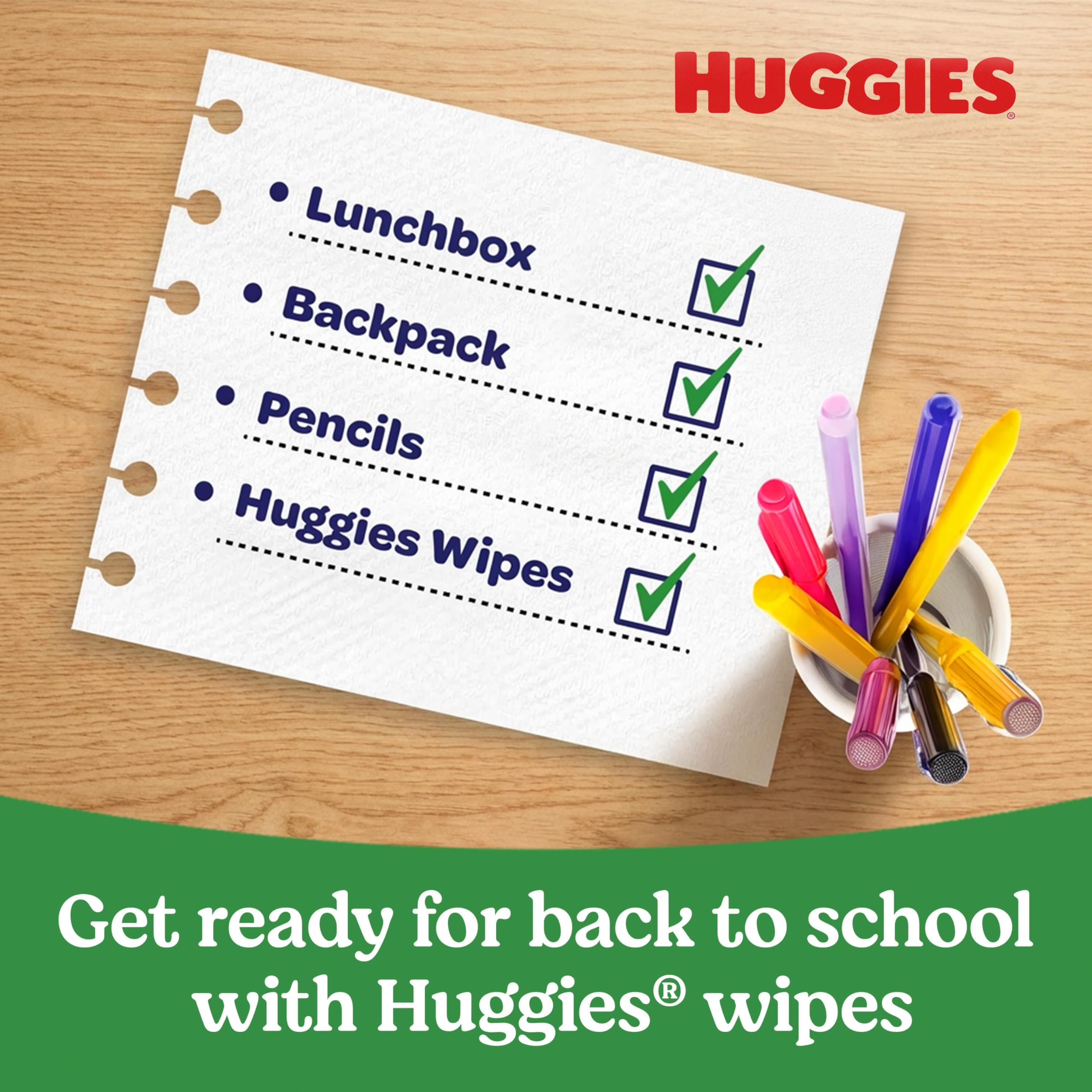 Huggies Natural Care Sensitive Baby Wipes, Unscented, 15 Packs, 960 Wipes